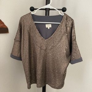 Sparkly Oversized Shirt
